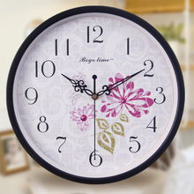 博高12寸歐式田園石英鐘 讓時光在靜默中流淌