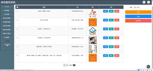 基于Java SSM框架的家政服務系統設計與實現